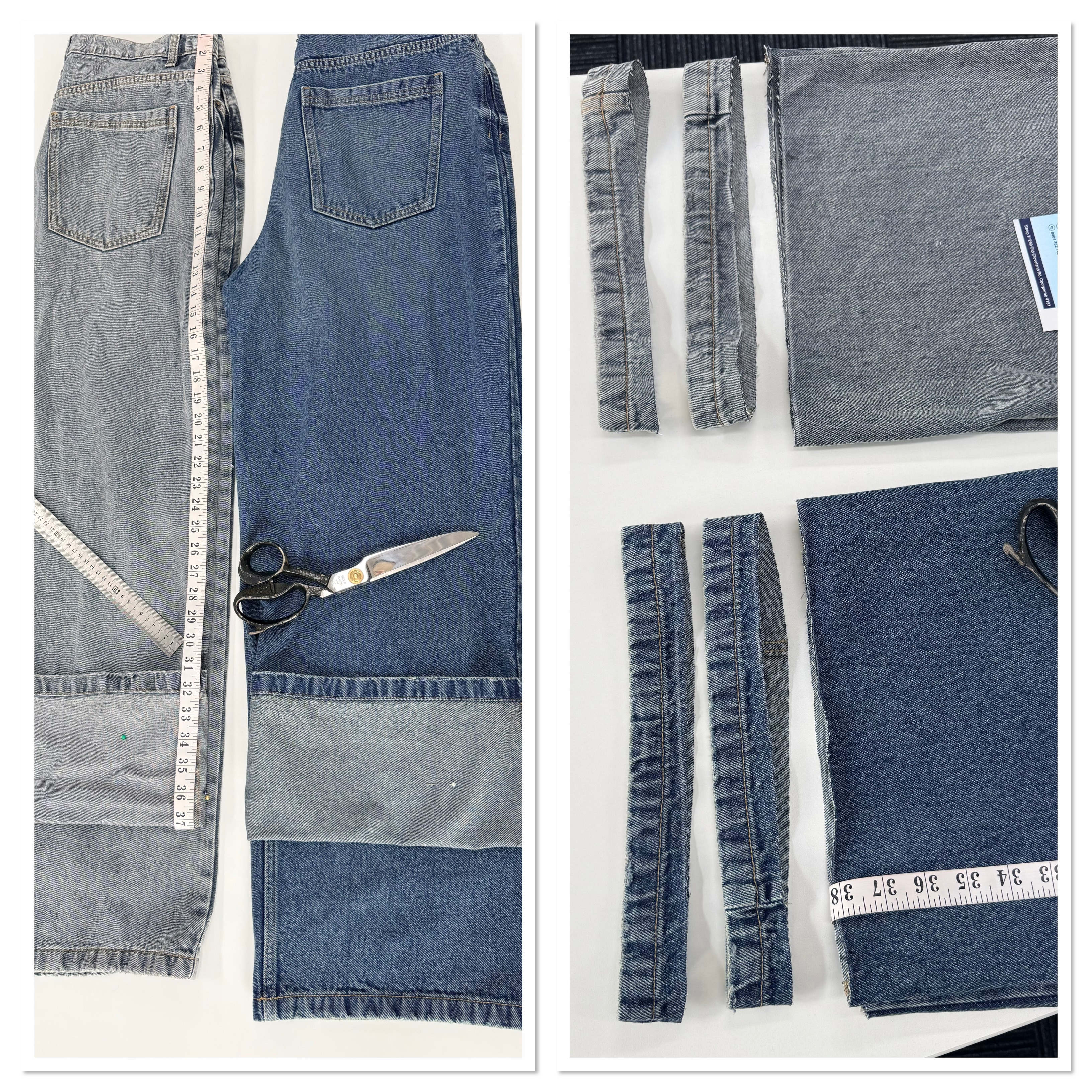 Before — Shorten or Lengthen Jacket Hem