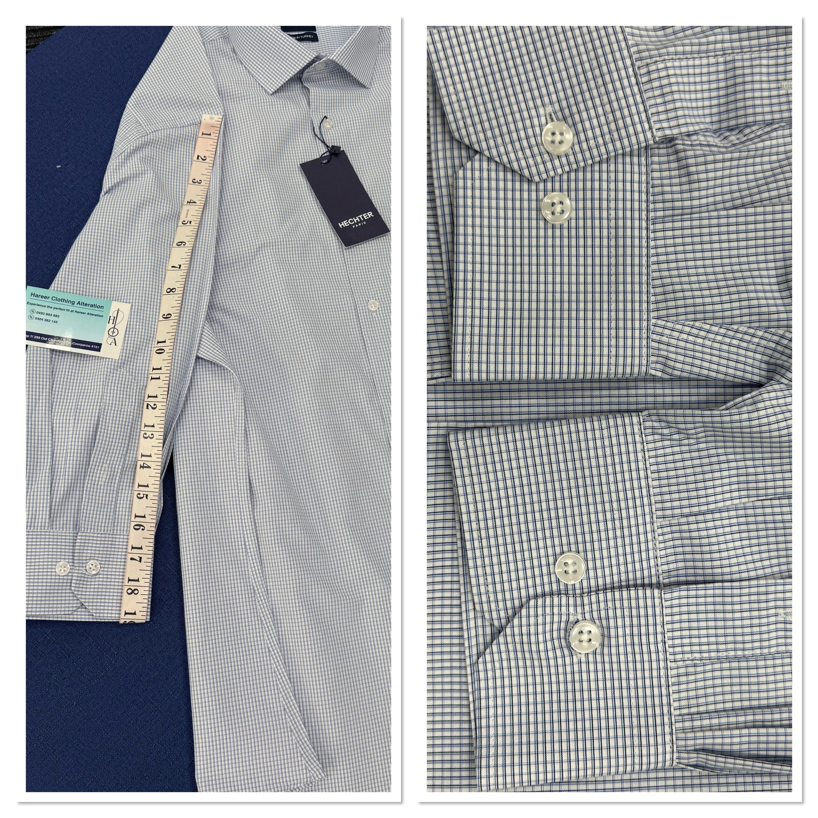 After — Shorten or Lengthen Sleeves