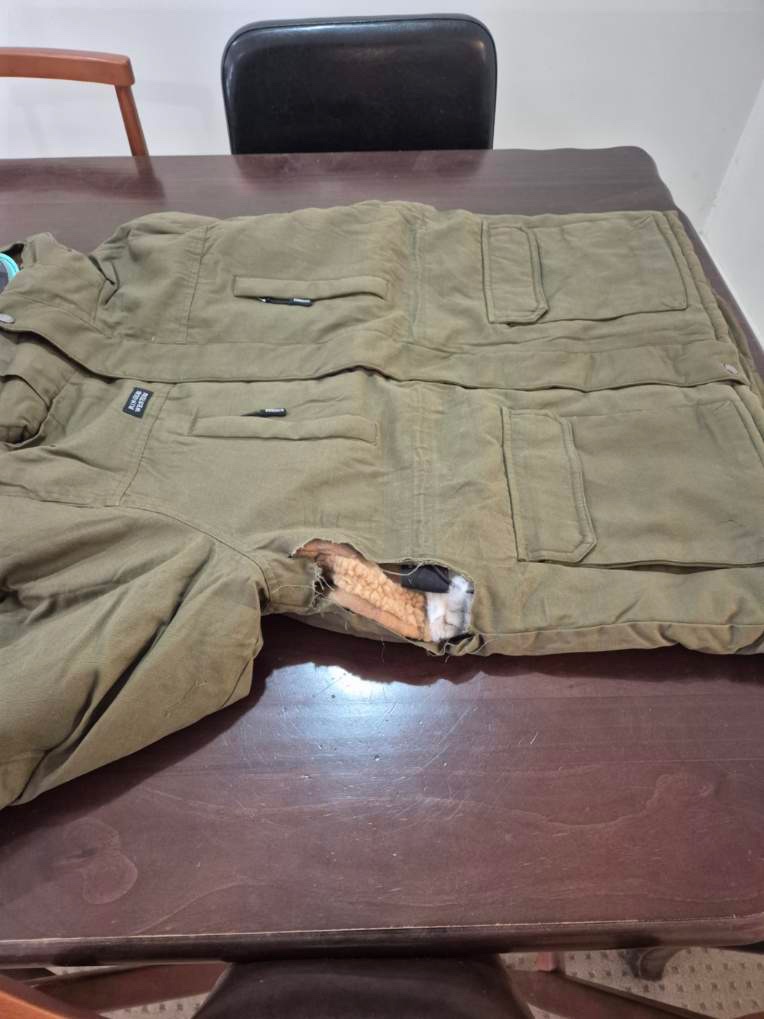 Before — Invisible mending